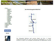 Tablet Screenshot of mittelrhein-weinfuehrer.de